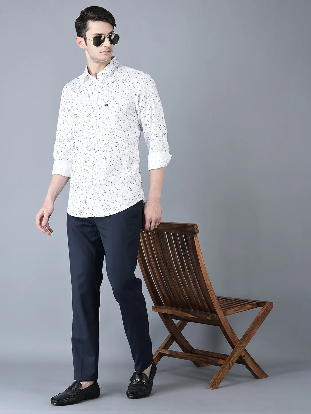 MEN Formal Trouser Button Closer Belt Loop