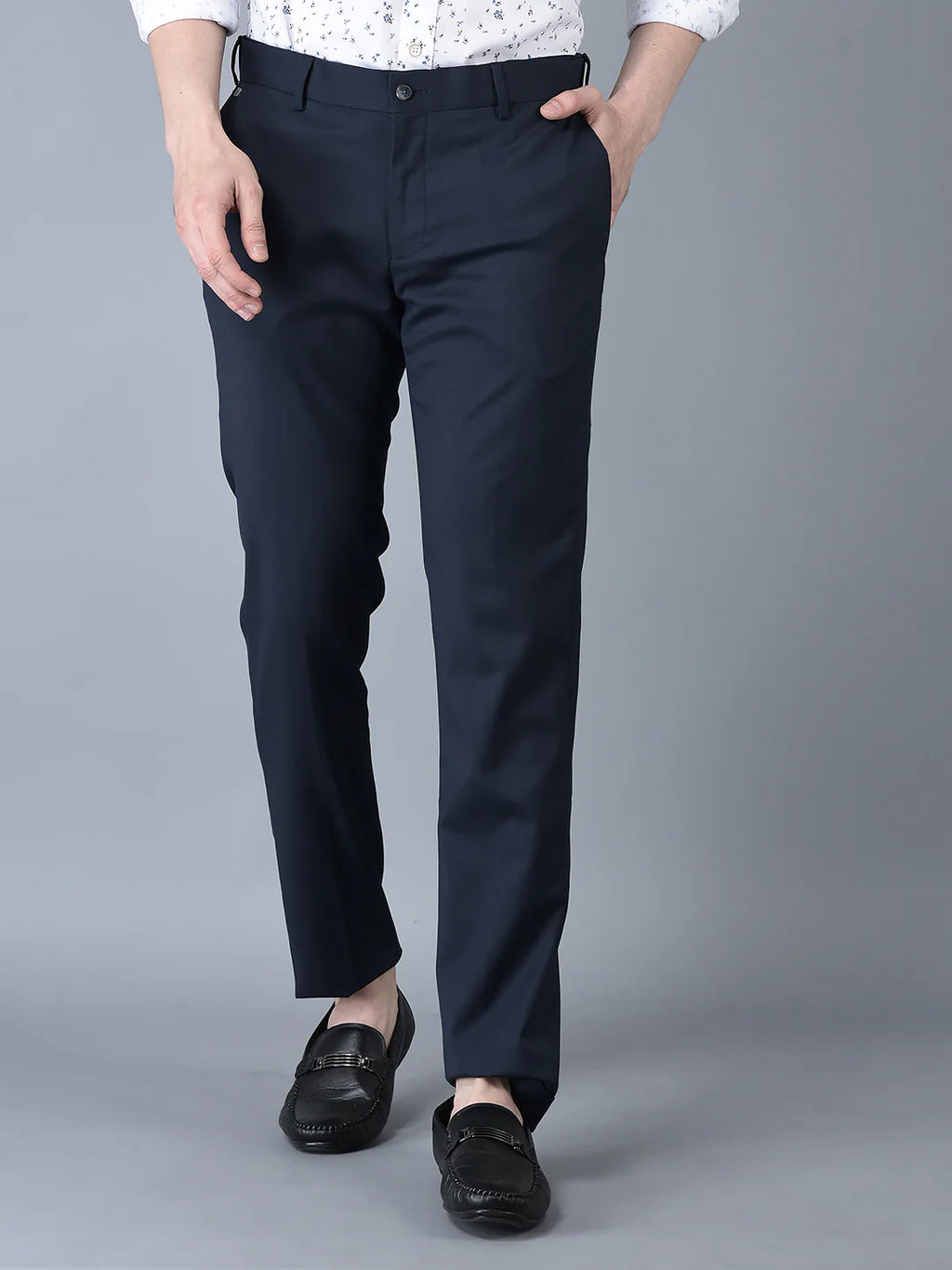 MEN Formal Trouser Button Closer Belt Loop