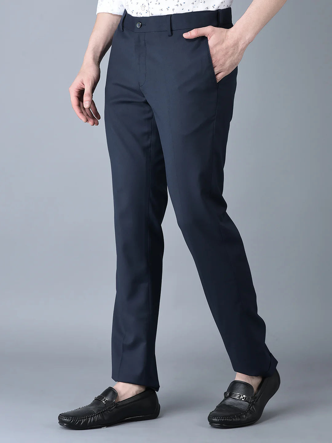 MEN Formal Trouser Button Closer Belt Loop