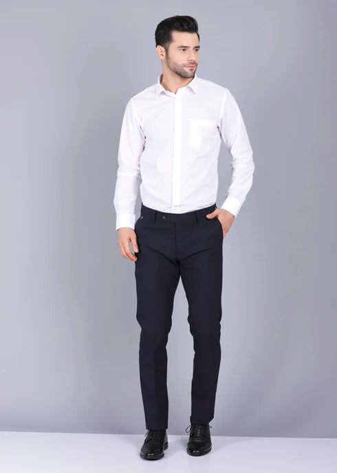 Navy Color Formal Trouser Solid