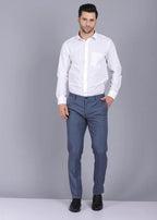 Grey Formal Trouser Solid