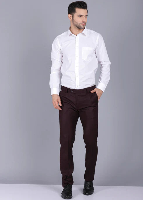 Macie Wine Formal Trouser