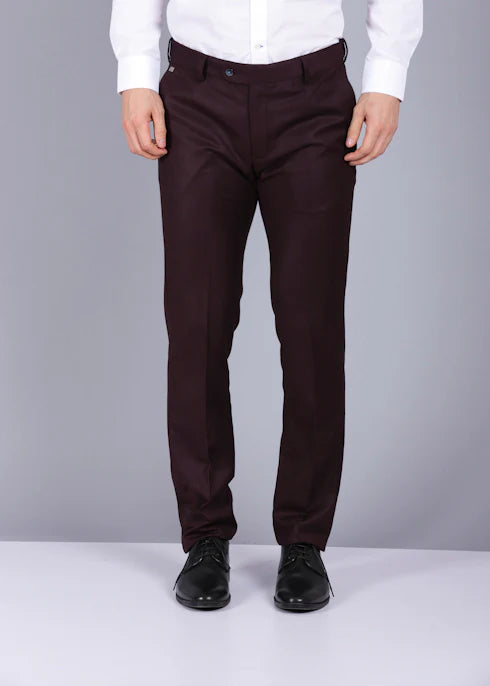 Macie Wine Formal Trouser Main image