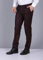 Macie Wine Formal Trouser