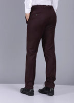 Macie Wine Formal Trouser